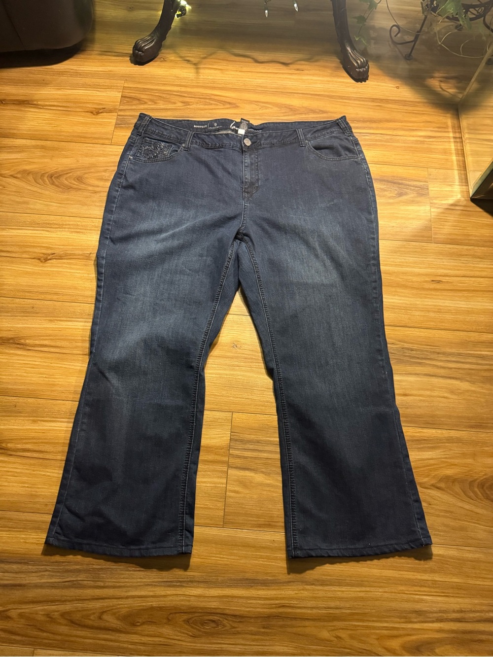 Lane Bryant Navy Bootcut Jeans